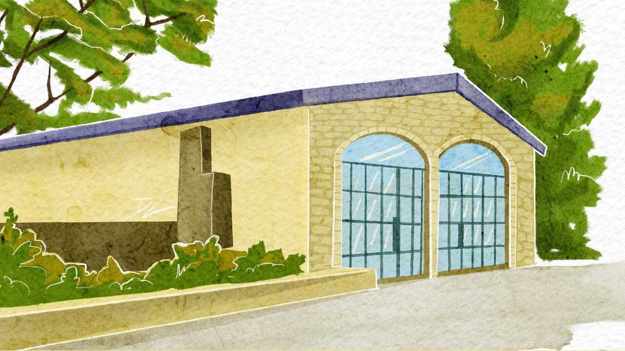 Illustration of Henschke winery