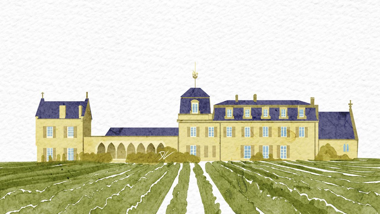 Illustration of Château Haut-Brion