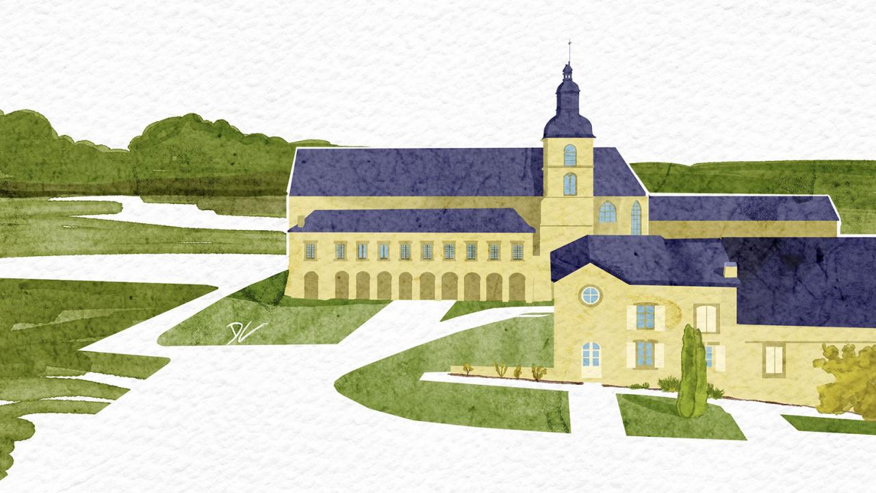 Illustration of Dom Perignon