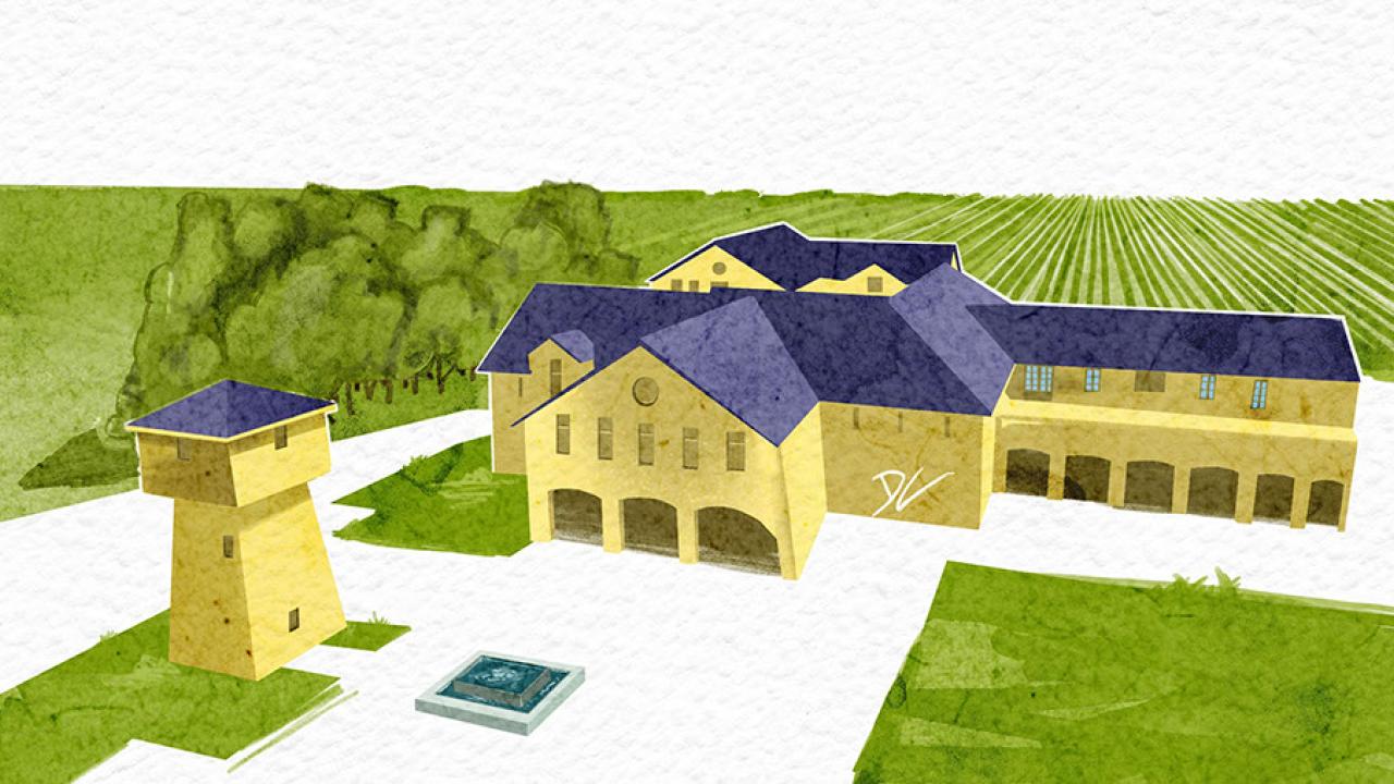 Illustration of Silver Oak Vineyard