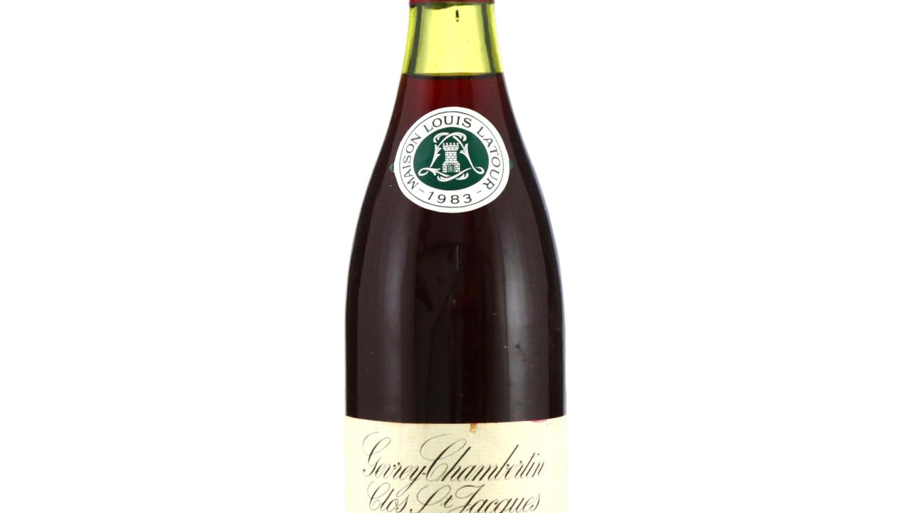 L.Latour Clos St-Jacques 1983 Gevrey-Chambertin 1er-Cru Wine