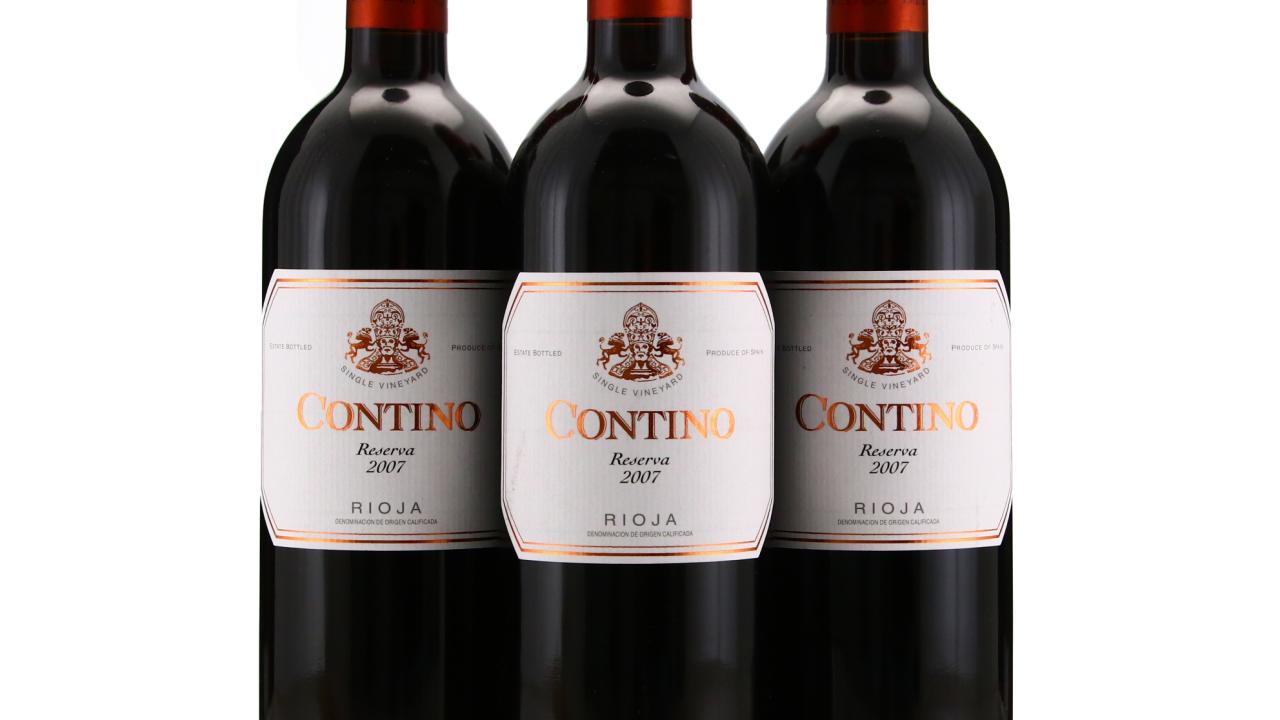 Contino 2007 Rioja Reserva Wine | Wine Auctioneer
