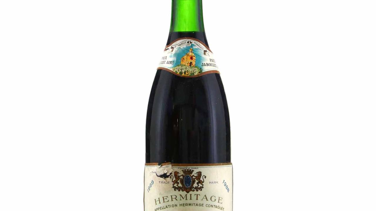 Paul Jaboulet La Chapelle 1988 Hermitage Wine | Wine Auctioneer