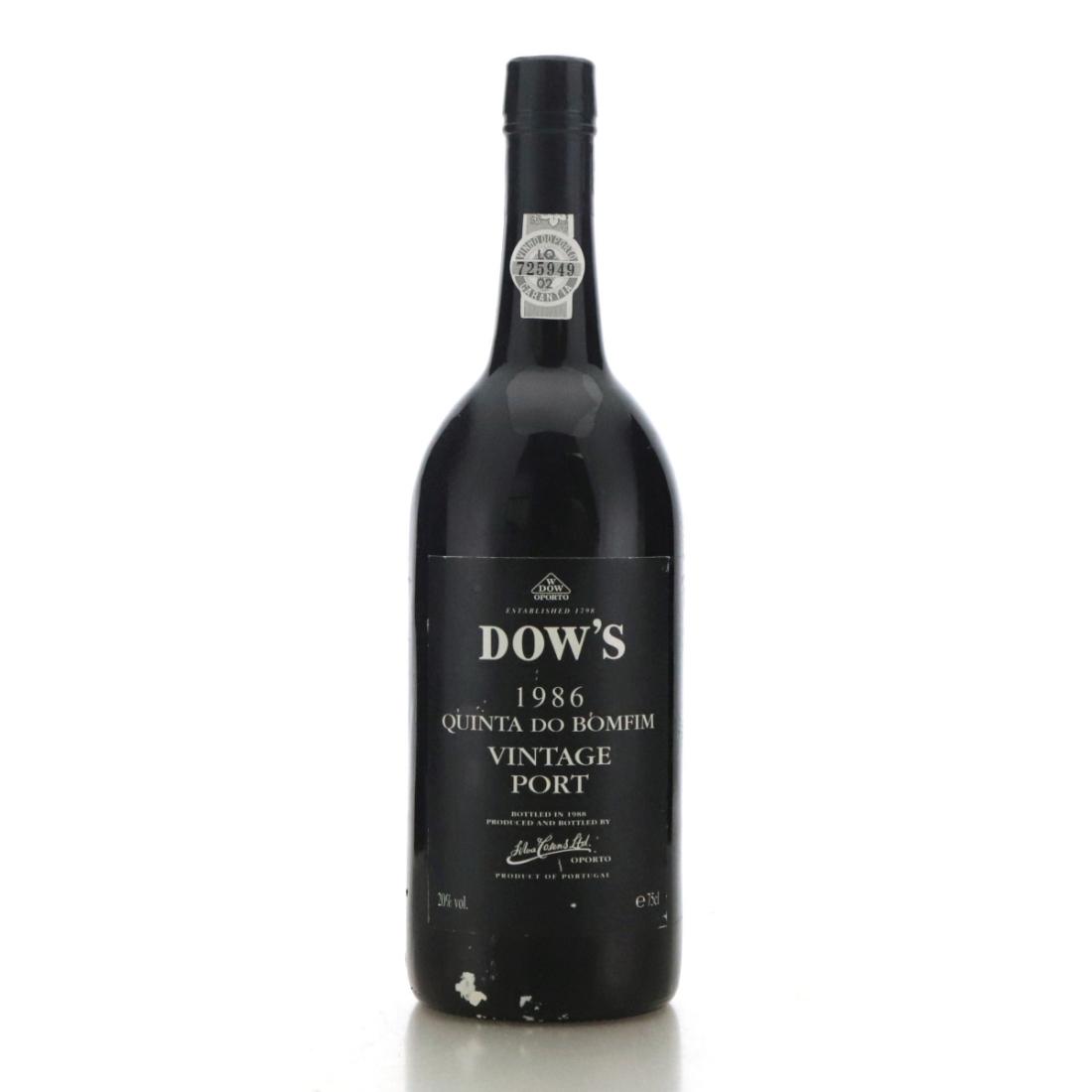 Image for Dow's Quinta Do Bomfim 1986 Vintage Port