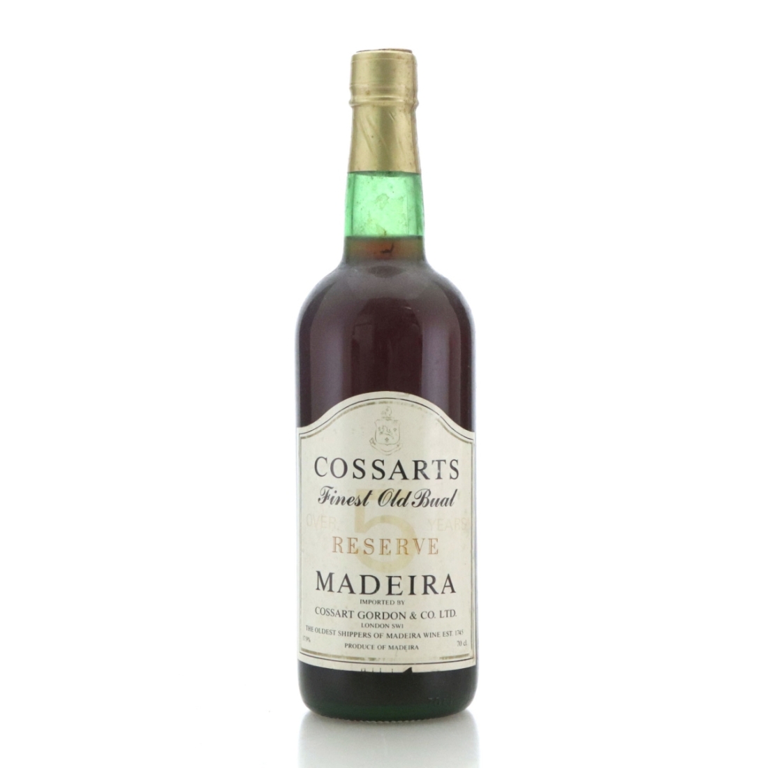 Image for Cossart Gordon Reserve Finest Old Bual 5 Year Old Madeira