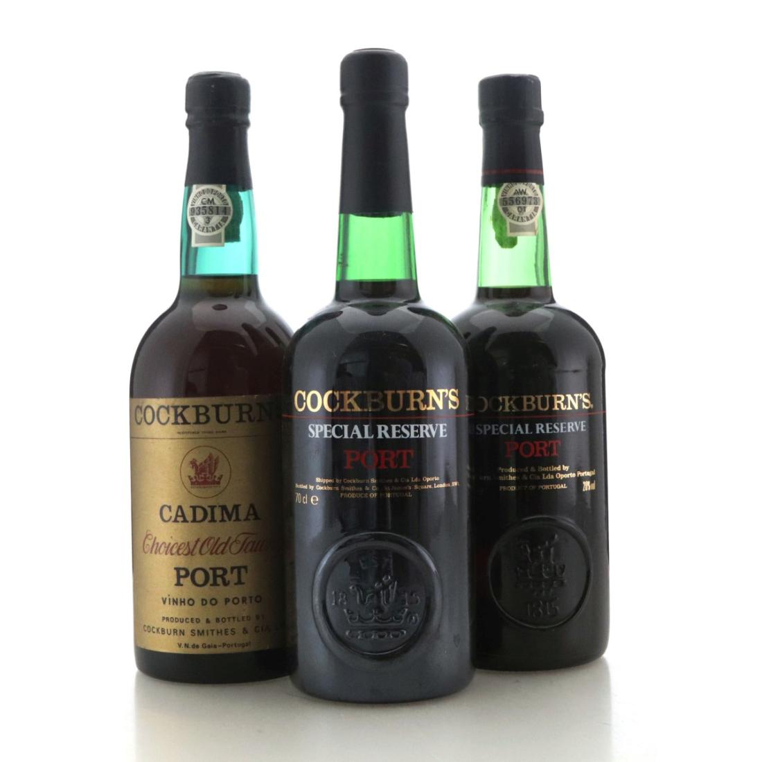 Image for Assorted Cockburn's Port x3