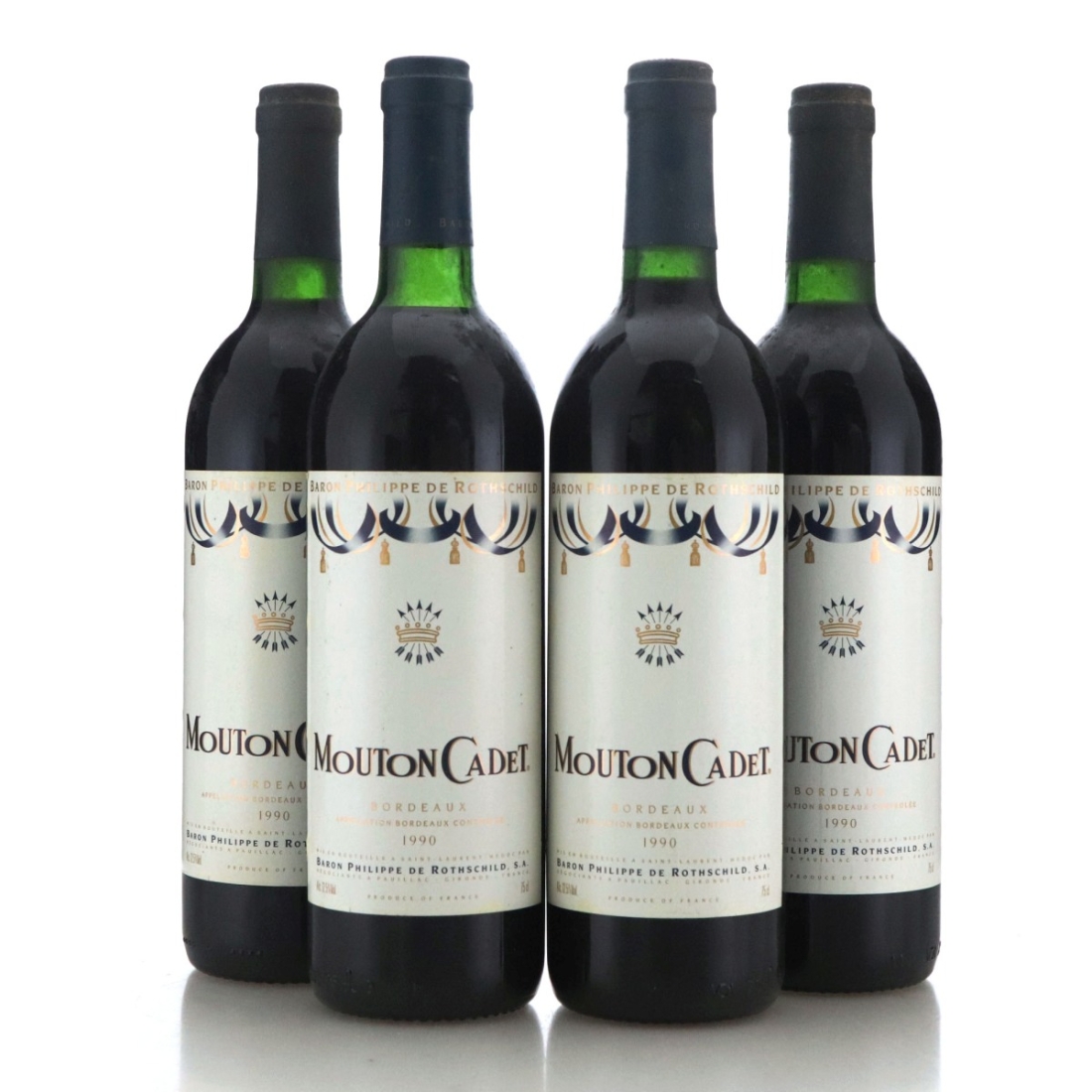 Image for Mouton-Cadet Baron Philippe de Rothschild 1990 x 4