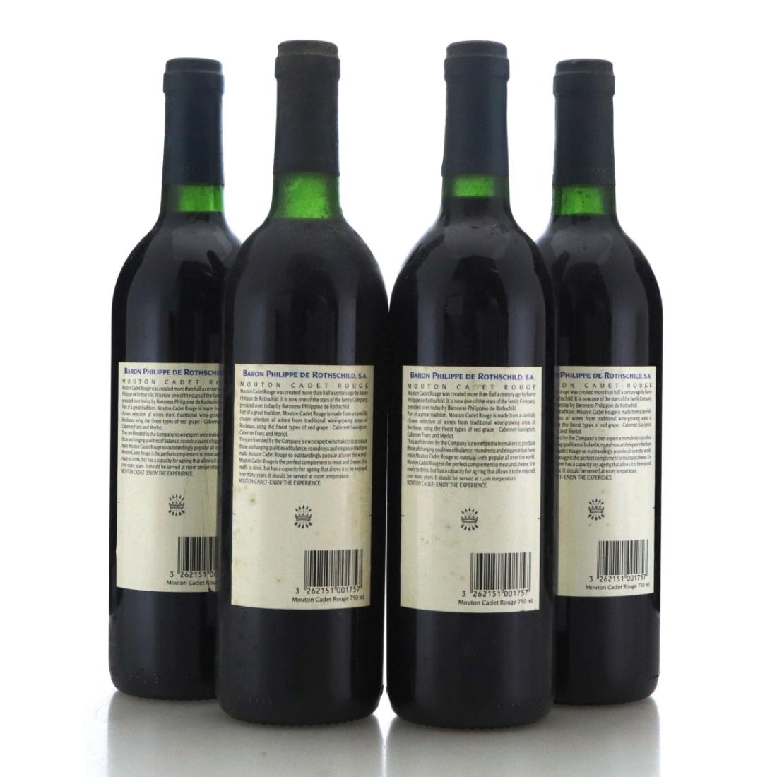 Image for Mouton-Cadet Baron Philippe de Rothschild 1990 x 4