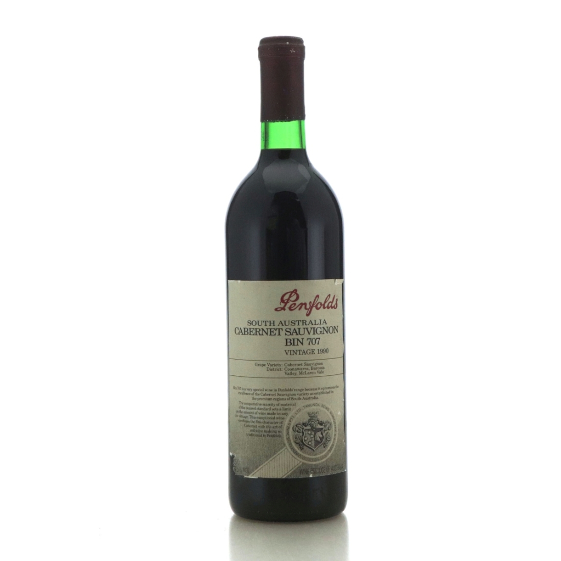 Image for Penfolds Bin 707 Cabernet Sauvignon 1990