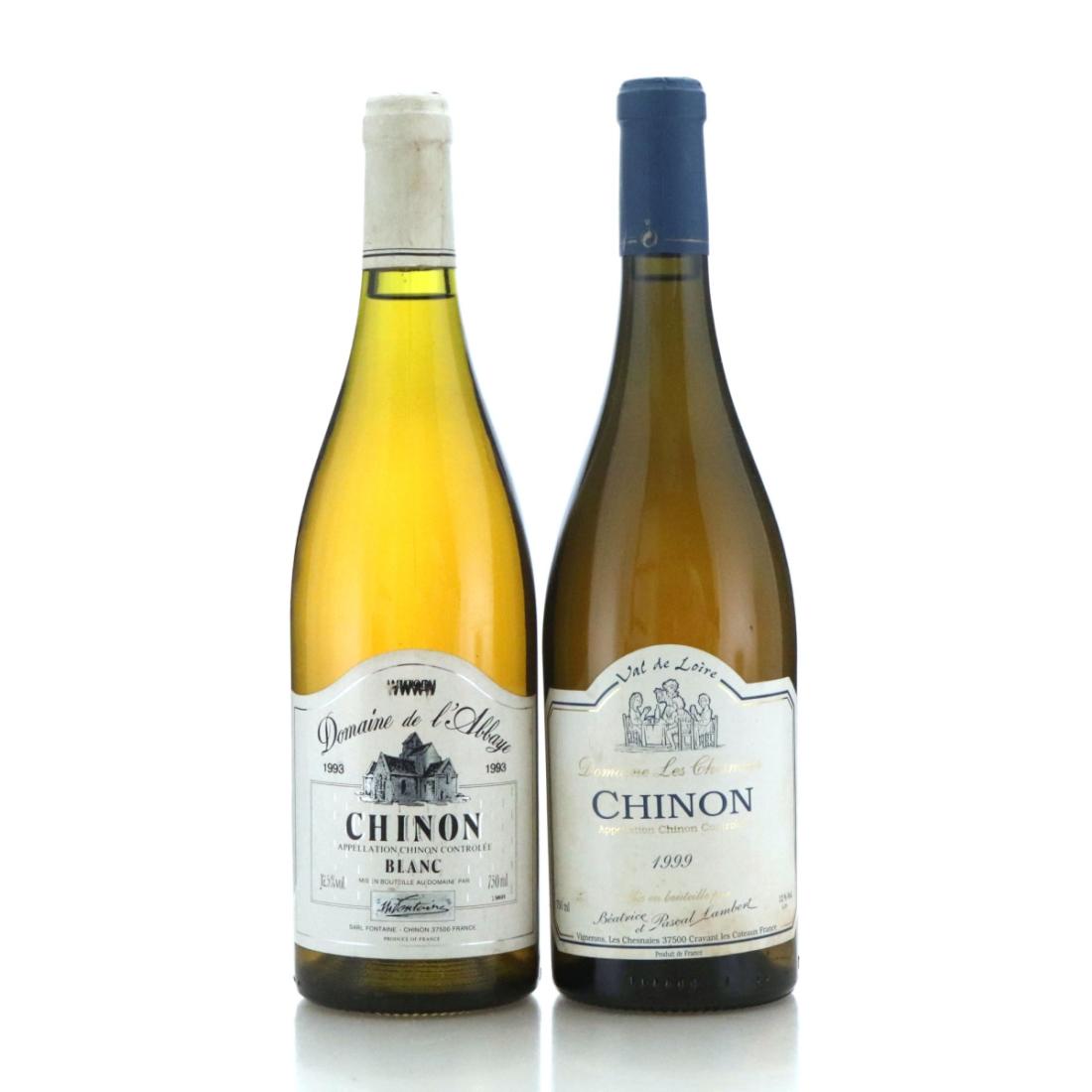 Image for Assorted 1990s Chinon Blanc x 2
