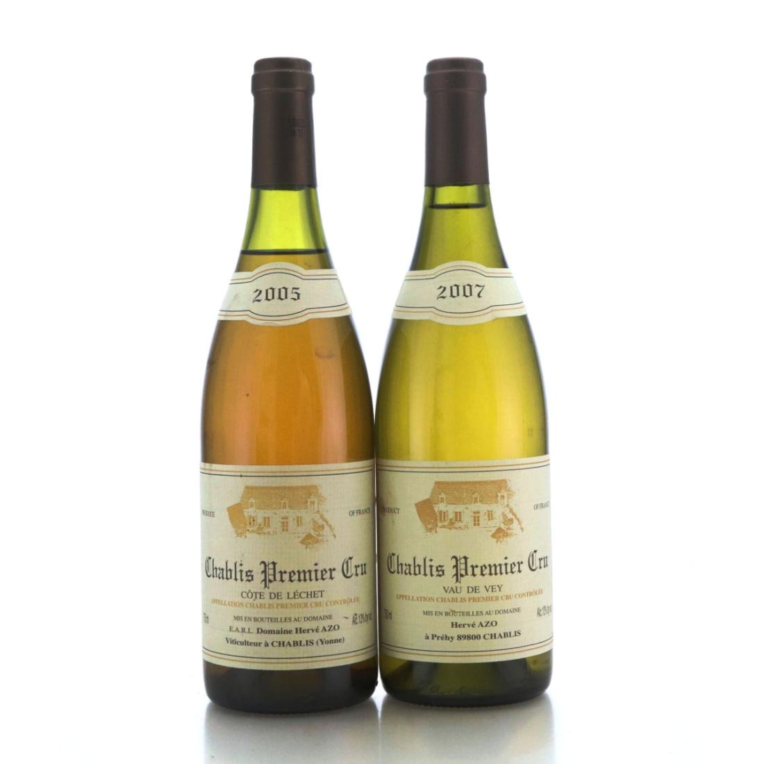 Image for Assorted Dom. Herve 2000s Chablis Premier-Cru x 2