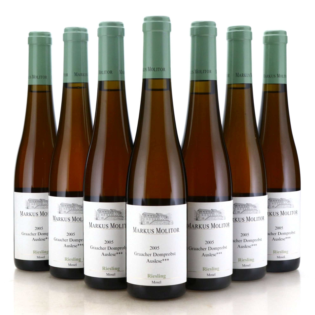 Image for Markus Molitor Graacher Domprobst Riesling Auslese *** 2005 x 4