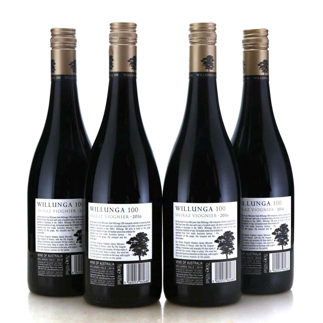 Image for Willunga 100 Shiraz Viognier 2016 x 4