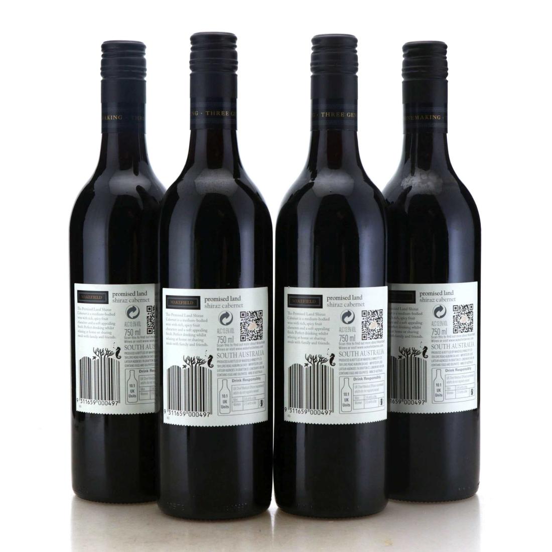 Image for Wakefield Promised Land Shiraz Cabernet 2013 x 4
