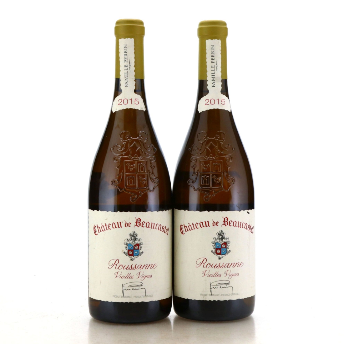 Image for Château de Beaucastel Blanc Vieilles Vignes Roussanne 2015 x 2