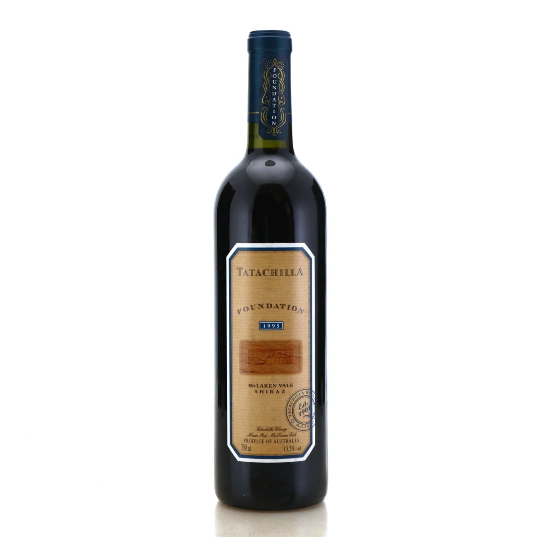 Image for Tatachilla Foundation Shiraz 1995