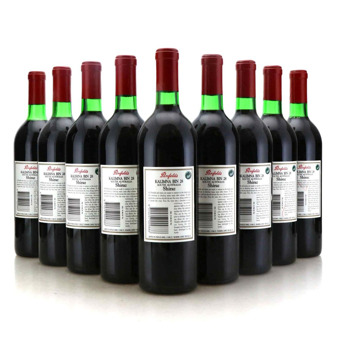 Image for Penfolds Kalimna Bin 28 Shiraz 1991 x 9