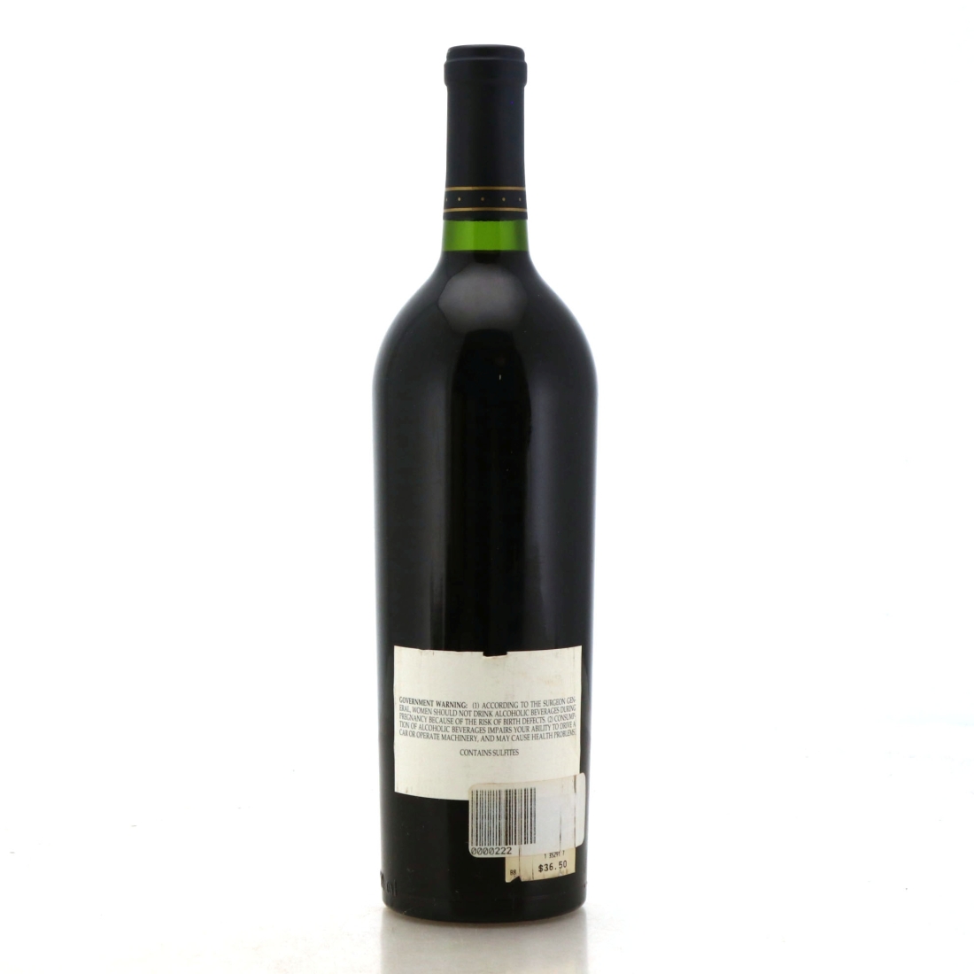 Image for Harrison Vineyards & Winery Cabernet Sauvignon 1995