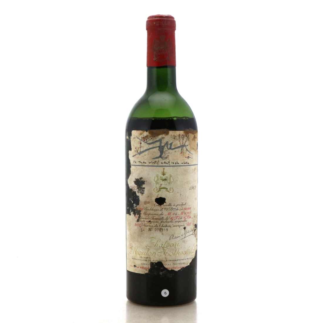 Image for Château Mouton-Rothschild 1962