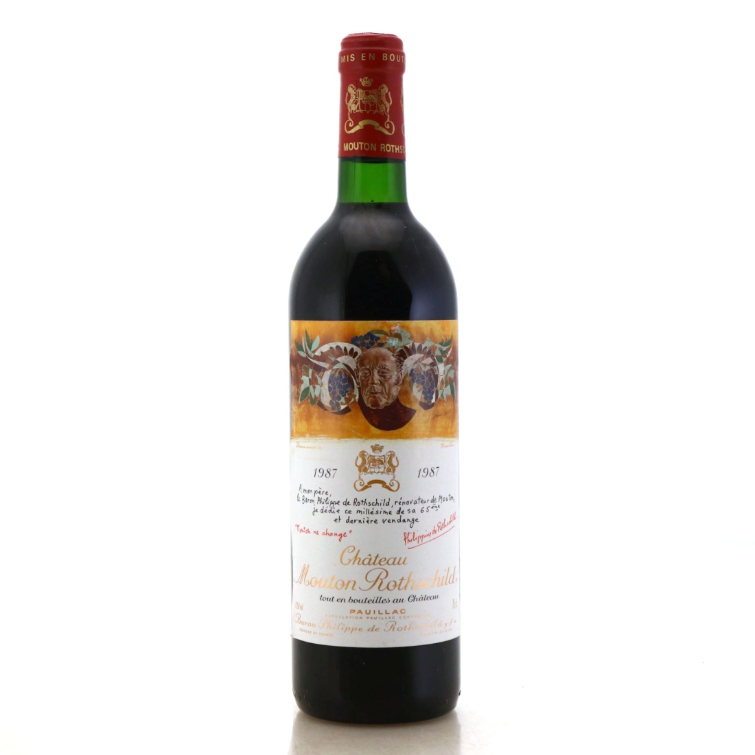 Image for Château Mouton-Rothschild 1987