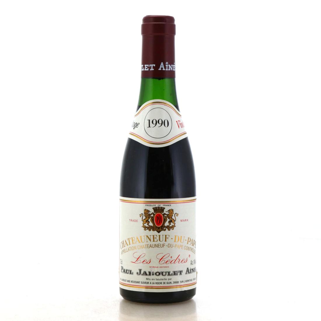 Image for P.Jaboulet Les Cedres 1990 Chateauneuf-Du-Pape