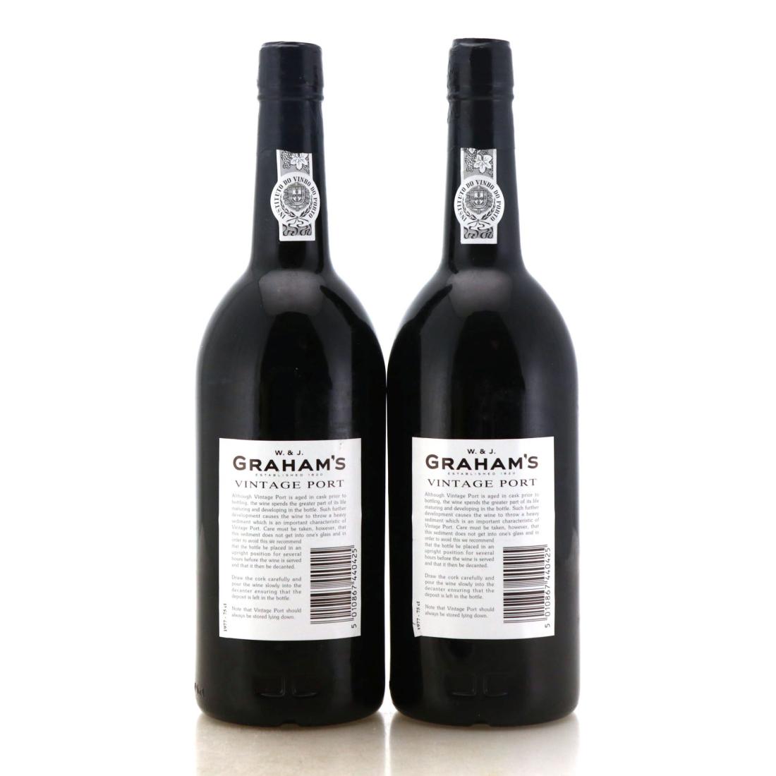 Image for Graham's 1977 Vintage Port x 2