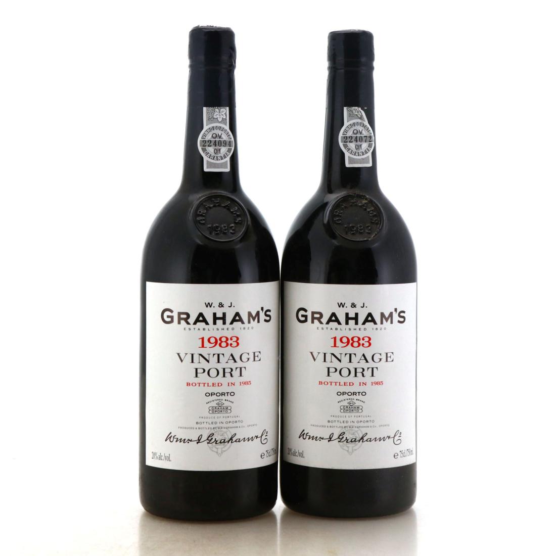 Image for Graham's 1983 Vintage Port x 2