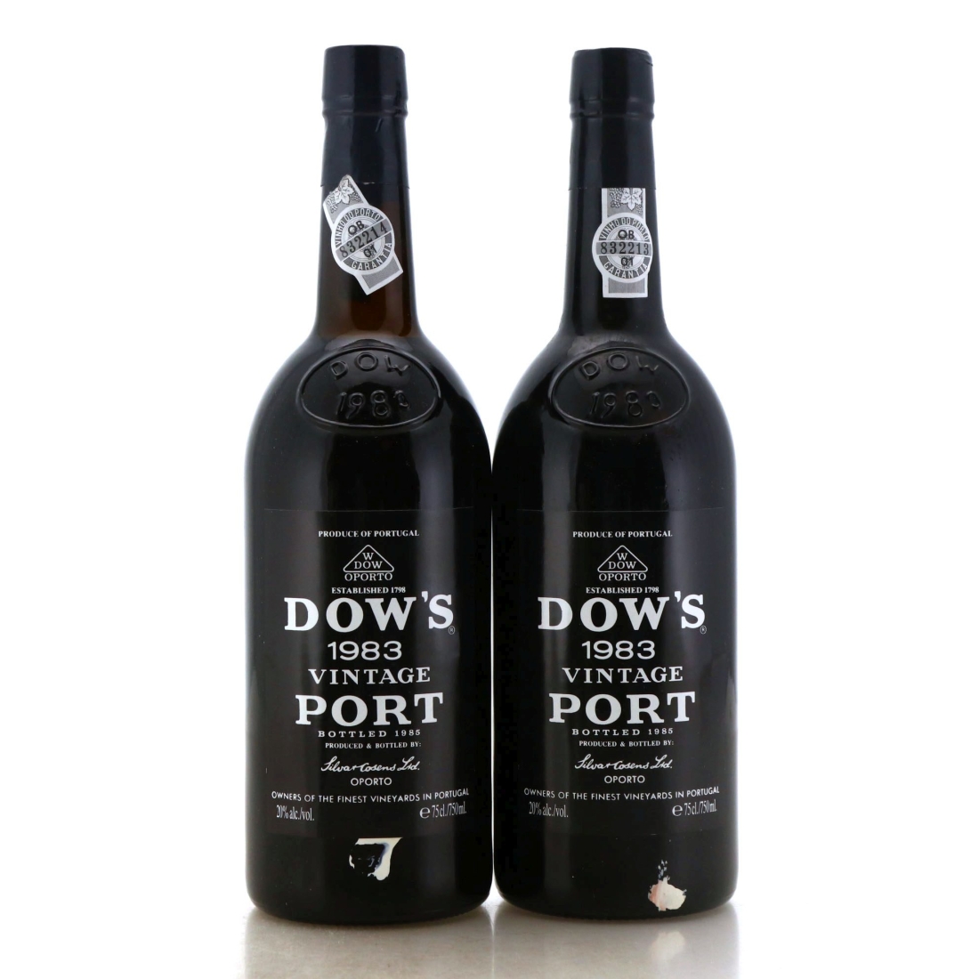 Image for Dow's 1983 Vintage Port x 2