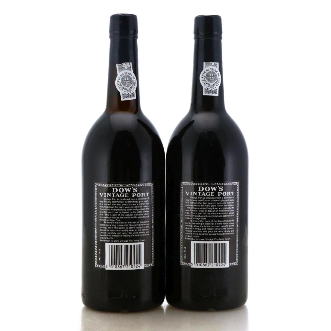 Image for Dow's 1983 Vintage Port x 2