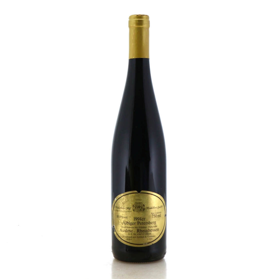 Image for Niederthäler Hof Albiger Petersberg Auslese 1994