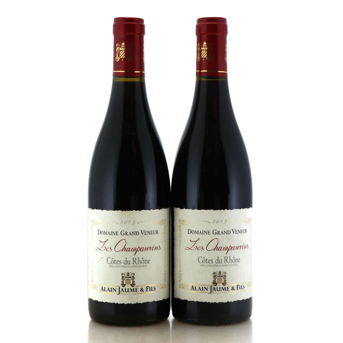 Alain Jaume & Fils Domaine Grand Veneur les Champourins 2013 x 2