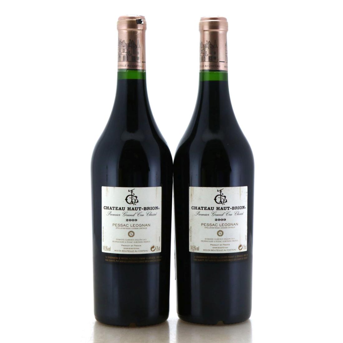 Image for Ch. Haut-Brion 2009 Pessac-Leognan 1er-Grand-Cru x 2