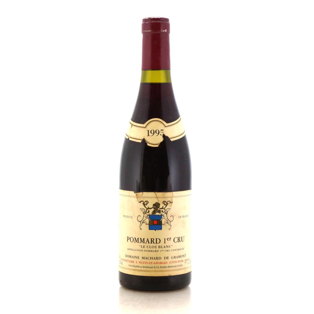 Image for Domain Machard De Gramont Le Clos Blanc 1995 Pommard 1er Cru