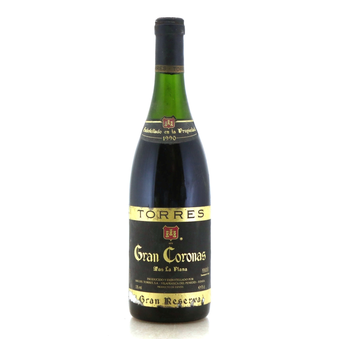 Image for Torres Mas La Plana Gran Coronas Cabernet Sauvignon 1990 Gran Reserva