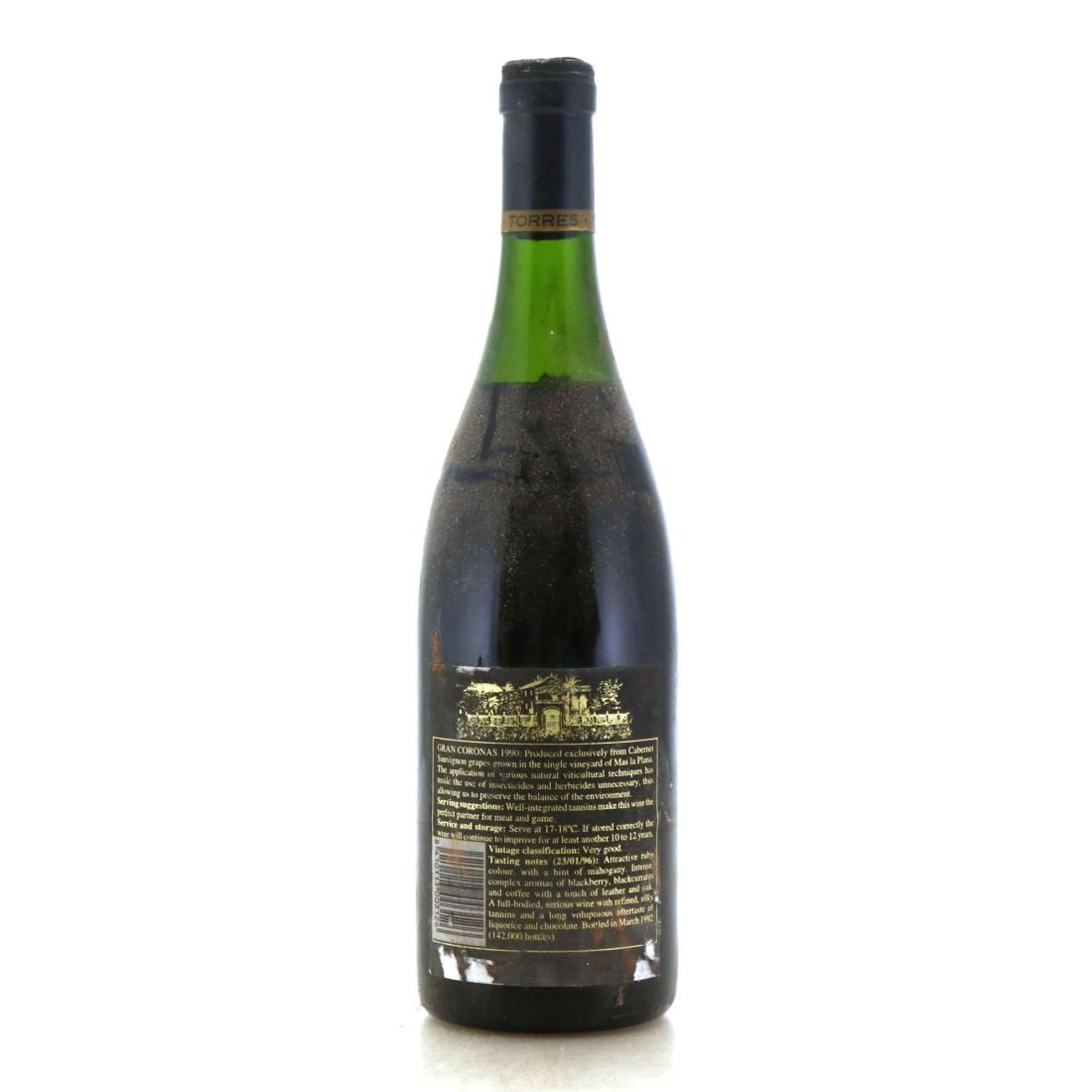Image for Torres Mas La Plana Gran Coronas Cabernet Sauvignon 1990 Gran Reserva