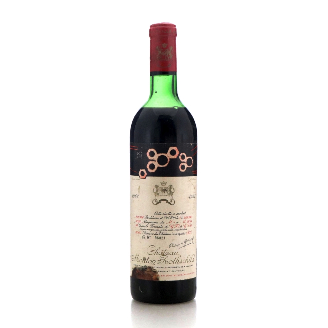 Image for Ch. Mouton Rothschild 1967 Pauillac 1er Cru