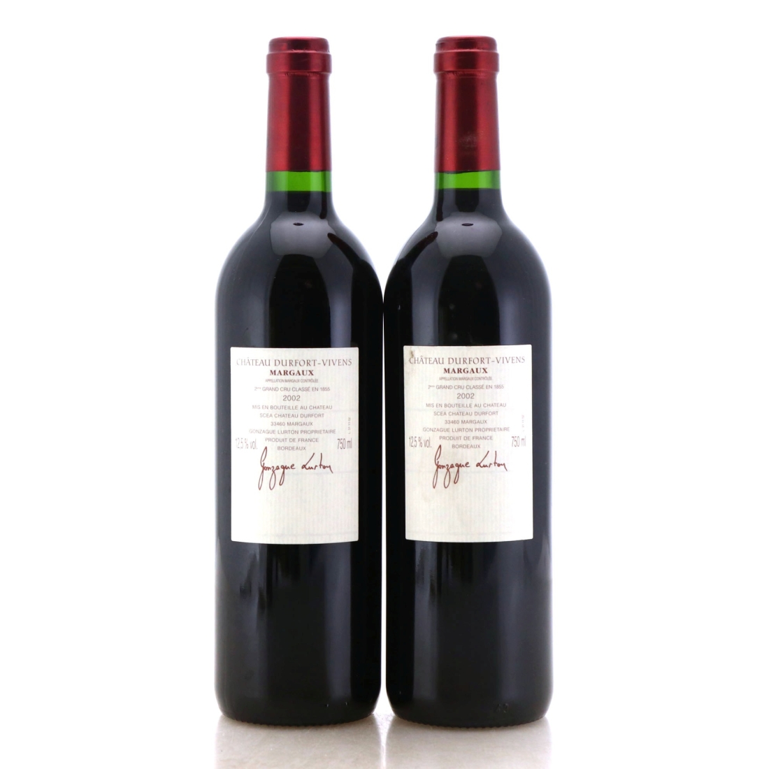 Image for Château Durfort-Vivens 2002 x 2