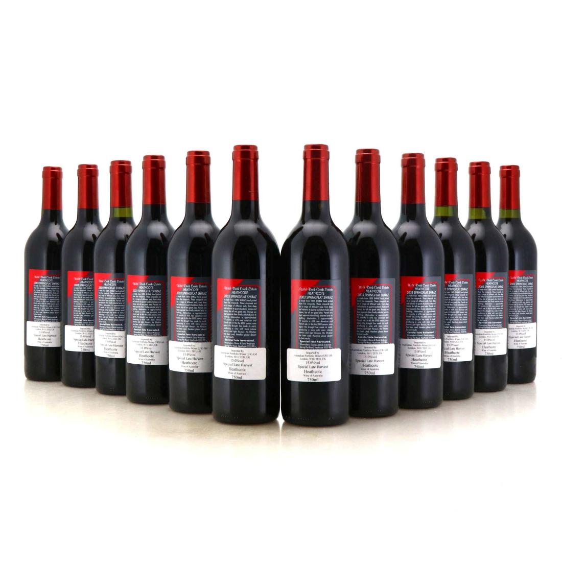 Image for Wild Duck Creek Springflat Shiraz 2003 x 12
