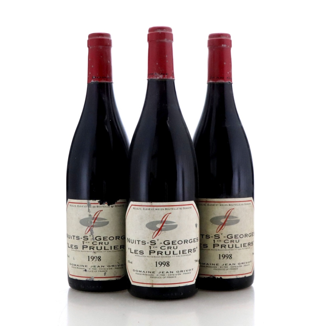 Image for Domaine Jean Grivot Les Pruliers 1998 x 3
