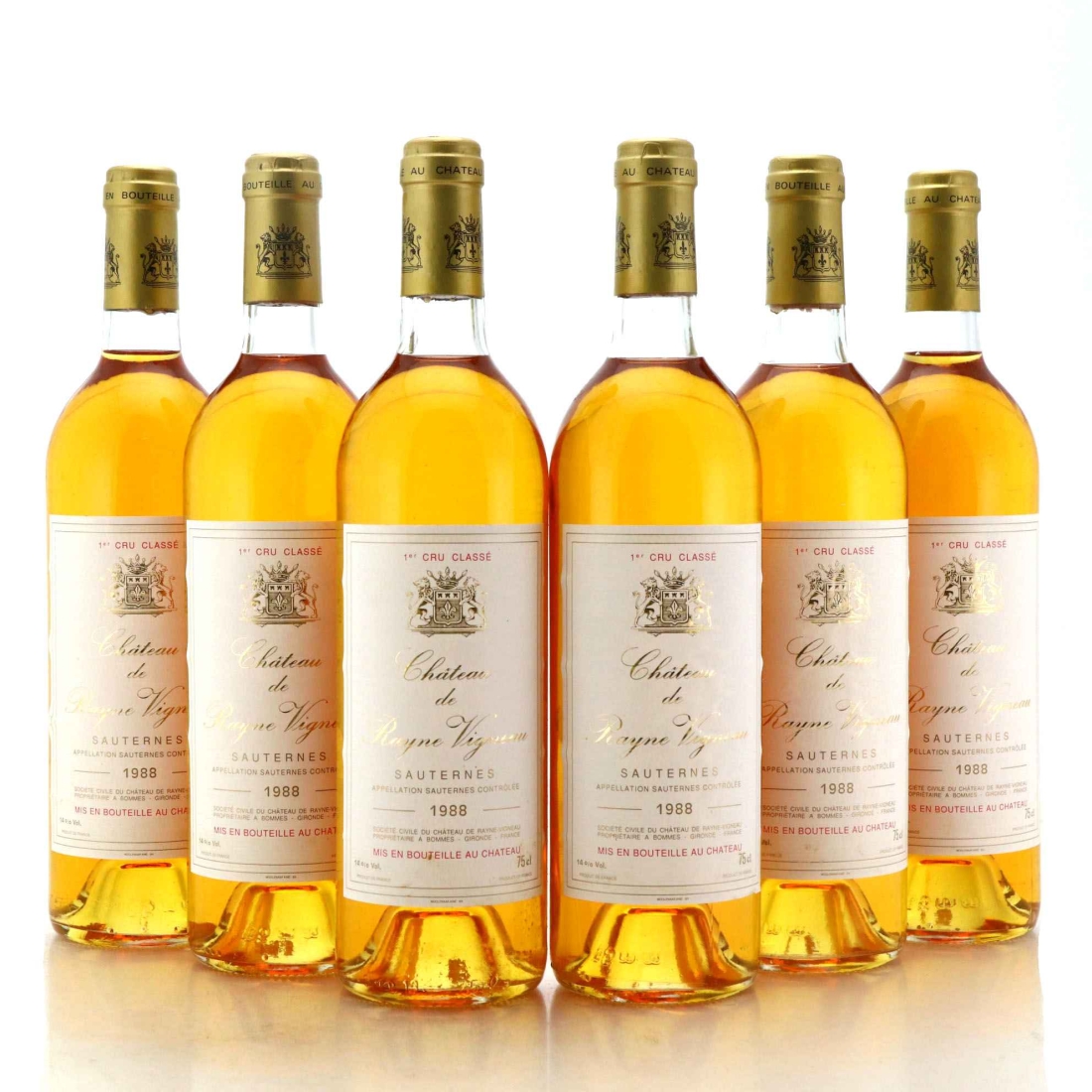 Image for Château de Rayne Vigneau 1988 x 6