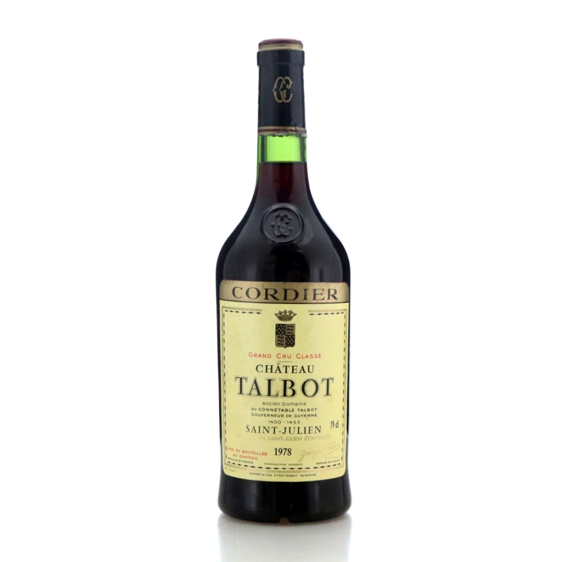 Image for Chateau Talbot 1978 Saint-Julien 4eme-Cru