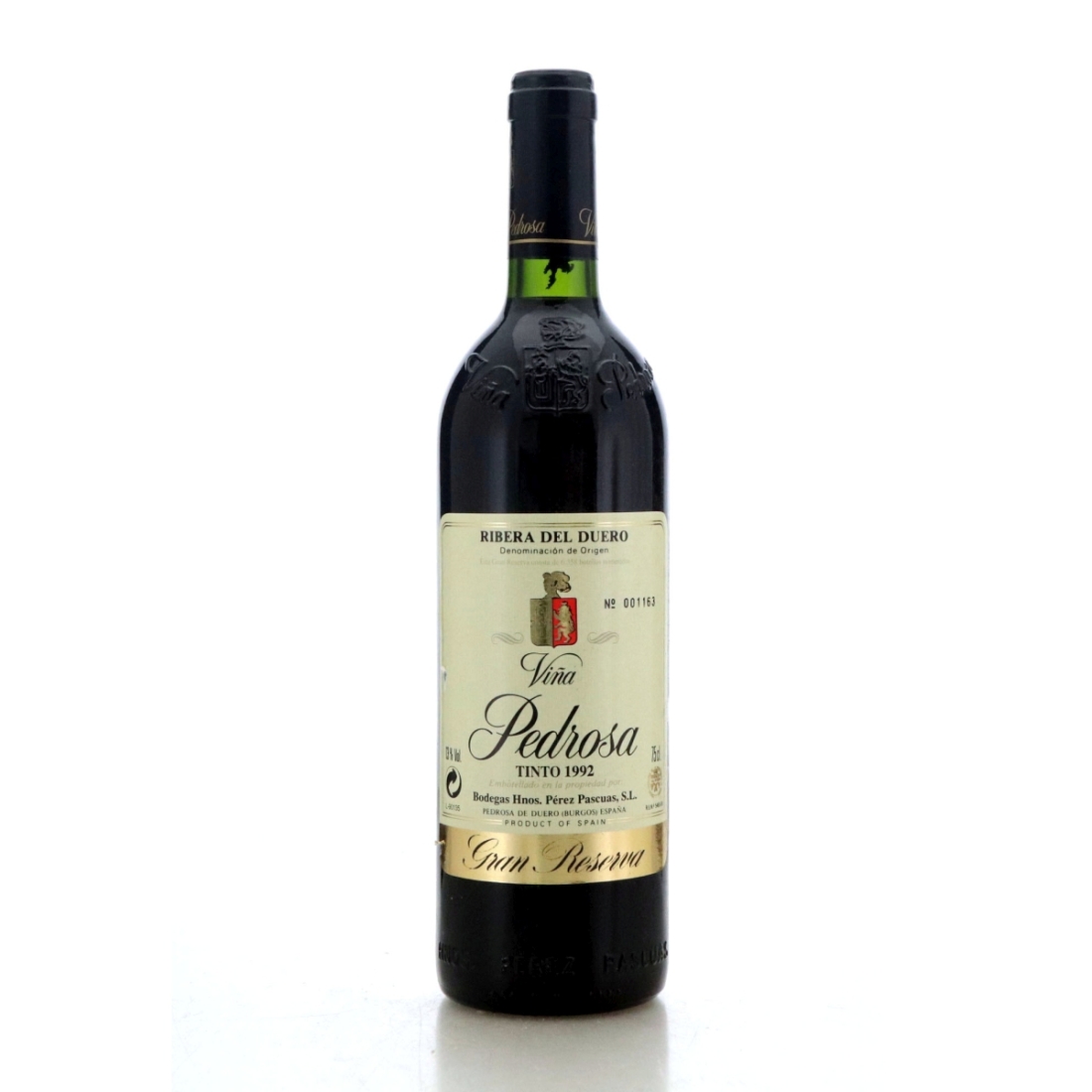 Image for Bodegas Hnos. Perez Pascuas Vina Pedrosa 1992 Ribera Del Duero Gran Reserva