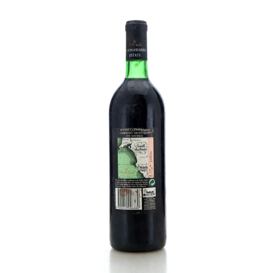 Image for Wynns Cabernet Sauvignon 1991