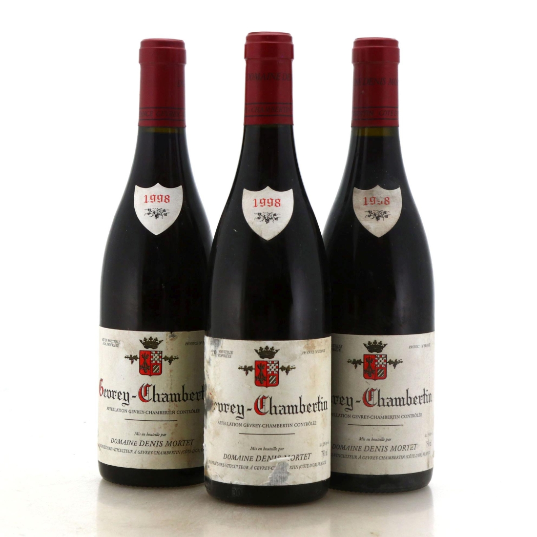 Image for Domaine Denis Mortet 1998 x 3