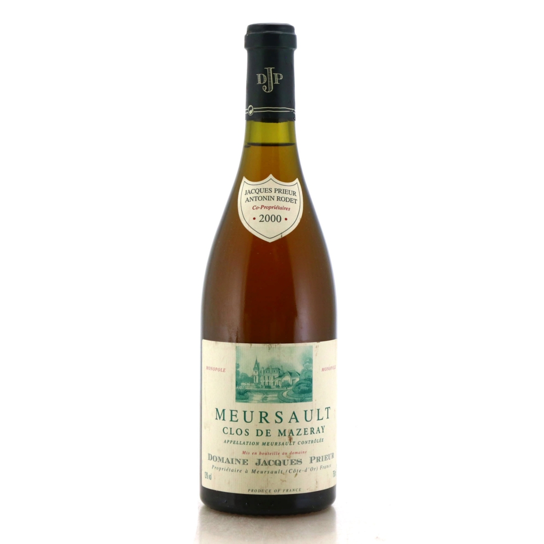 Image for Domaine Jacques Prieur Clos de Mazeray 2000