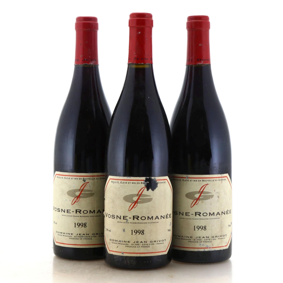 Image for Domaine Jean Grivot 1998 x 3