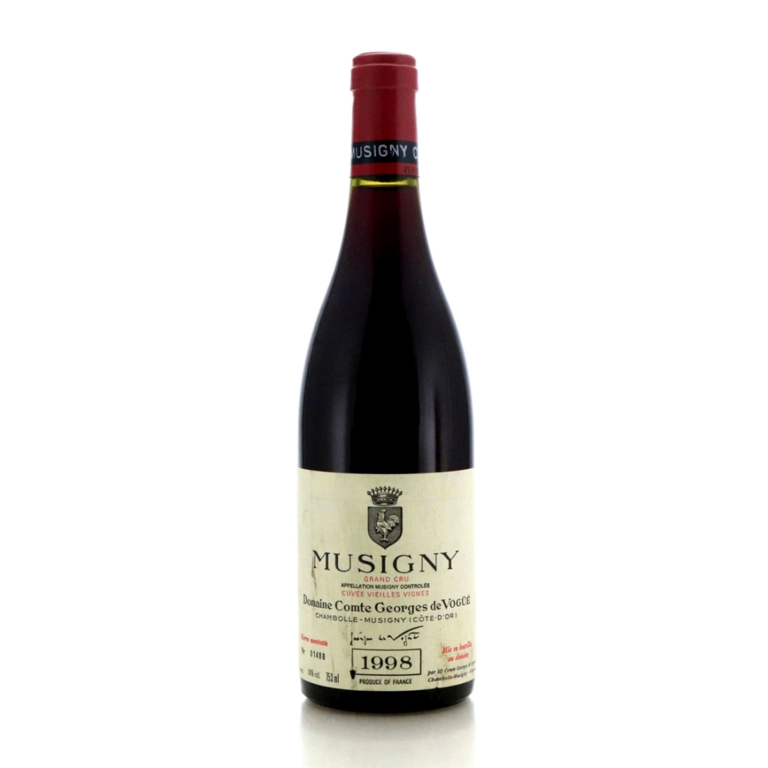 Image for Dom. Comte Georges de Vogue Cuvee Vieilles Vignes 1998 Musigny