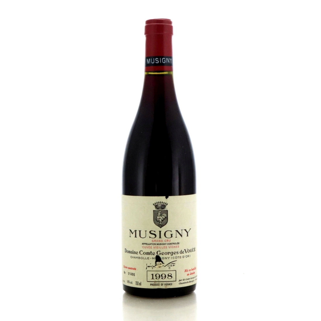 Image for Dom. Comte Georges de Vogue Cuvee Vieilles Vignes 1998 Musigny