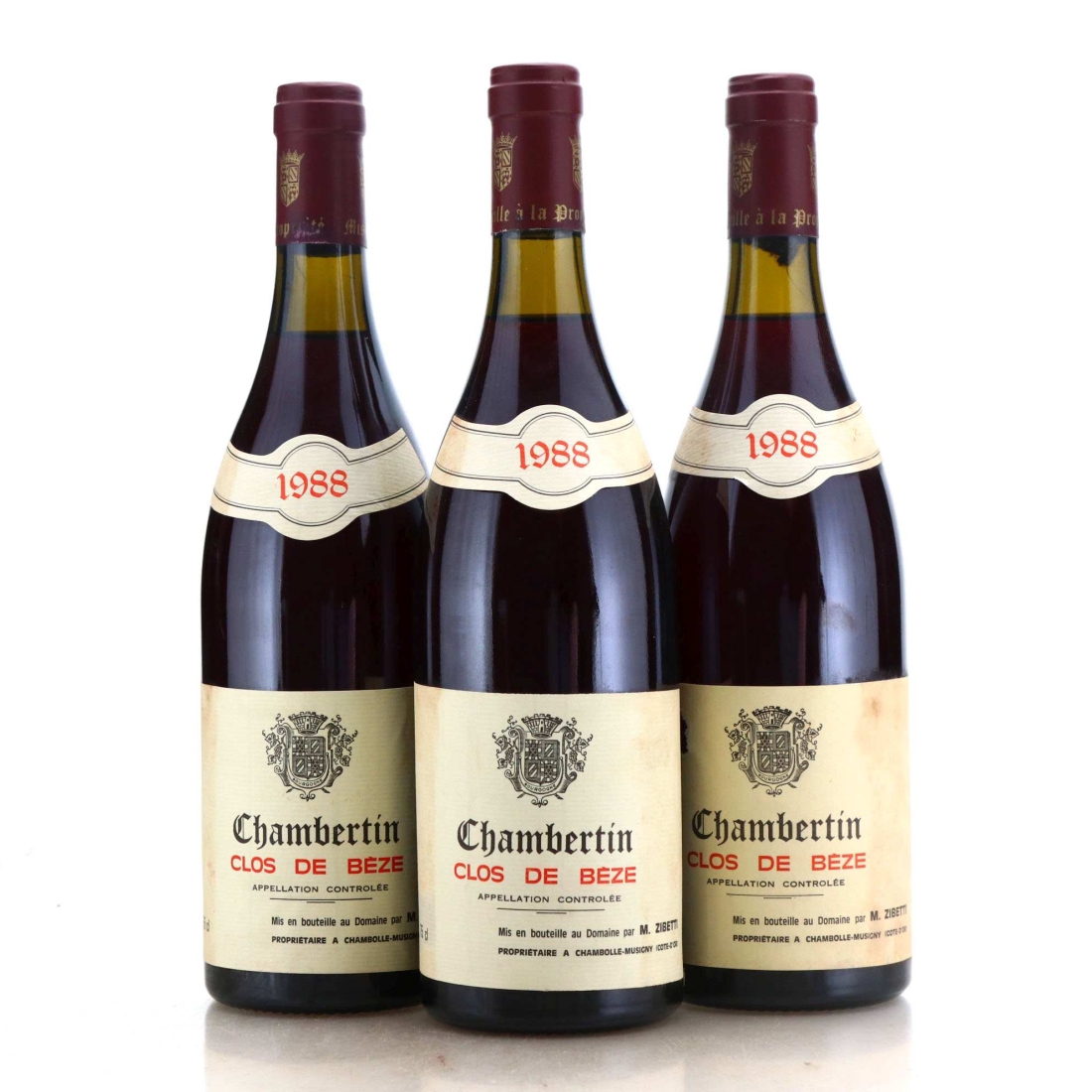 Image for Domaine M. Zibetti 1988 x 3