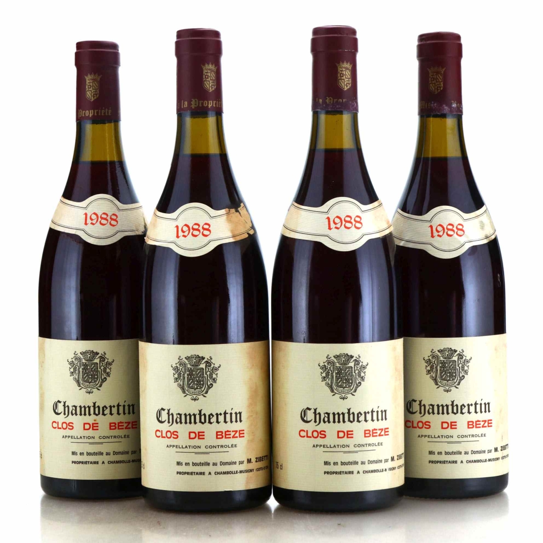 Image for Domaine M. Zibetti 1988 x 4